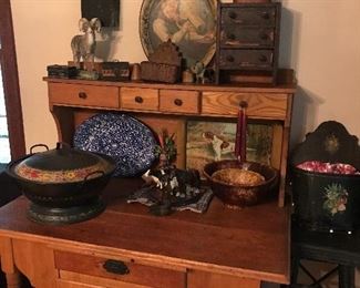 Antique Bakers Table