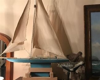 Vintage sailboat
