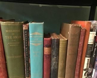 Antique and vintage books