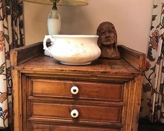 Primitive pine cabinet