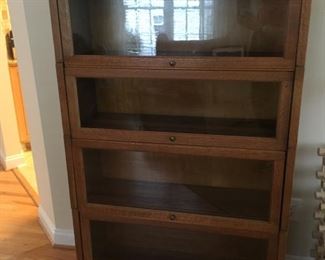Antique Barrister Bookcase