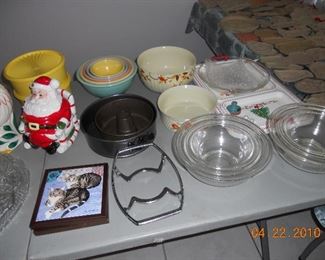 Sets of Nesting Bowls, Early Tupperware, 
