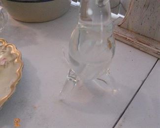 Signed Murano Glass Seal. Zanetti L.