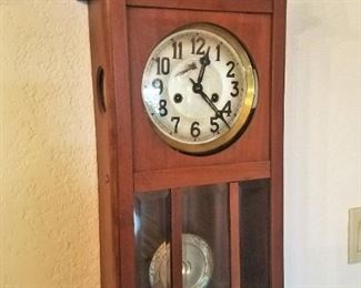 Antique wall clock
