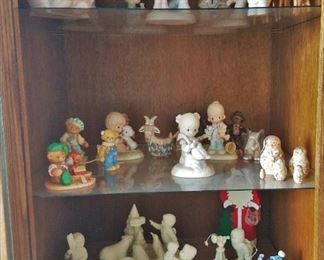 Precious Moments and Snow Babies