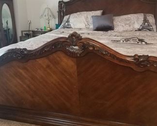 Lexington furniture 6 pc bedroom set - king size bed