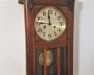 Antique wall clock