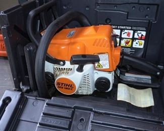 Stihl gas chainsaw