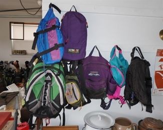 Some of the backpacks