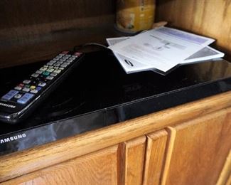 Samsung 3D television, player, goggles, and other associated equipment