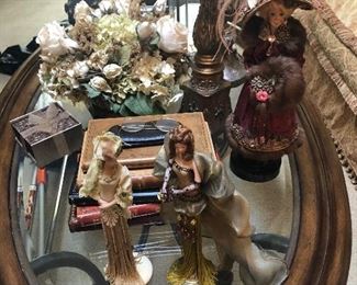 Knick knacks available only. Furniture sold.