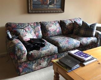 Floral sofas 