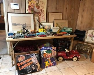 Vintage Toy Trucks - Buddy L, Hubley, Corgi