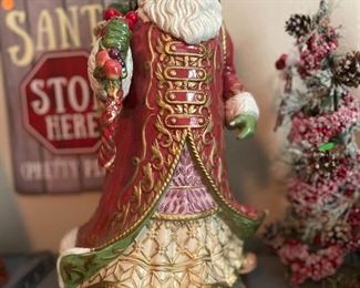 Fitz and Floyd santa