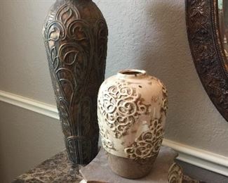 Assorted vases
