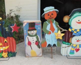 Outdoor decor - just in time for holidays!