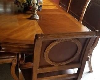 Dining Table and 8 Chairs