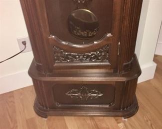 Base of grandfather clock