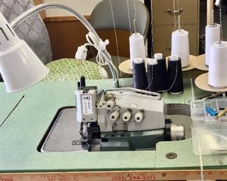 Willcox Gibbs Industrial Serger Machine offered by Susie's Key West Estate Sales