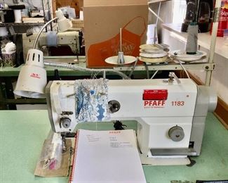 Pfaff 1183 Industrial Sewing Machine offered by Susie's Key West Estate Sales