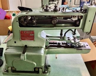 Lewis 200 industrial sewing machine offered by Susie's Key West Estate Sales