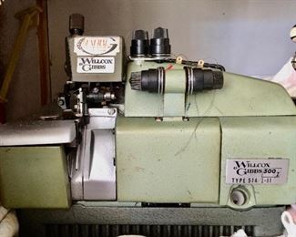 Willcox Gibbs industrial serger offered by Susie's Key West Estate Sales