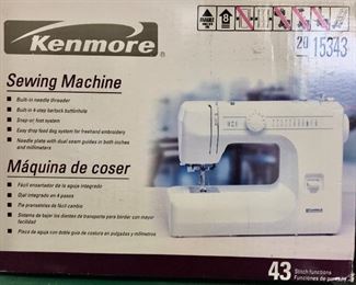 Kenmore 15343 Sewing Machine offered by Susie's Key West Estate Sales