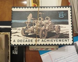 8 cent Decade of Achievement space stamp