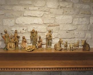 Italian nativity set