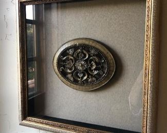 Framed Tuscan Medallion