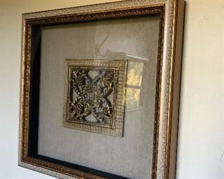 Framed Tuscan Medallion