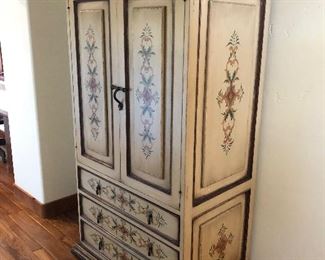 Gorgeous handpainted Nativa Cabinet