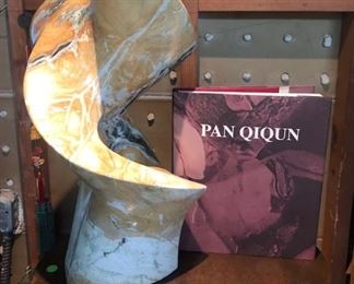 DYNAMIC PAN QIQUN MARBLE SCULPTURE                        AND MUSEUM ART BOOK