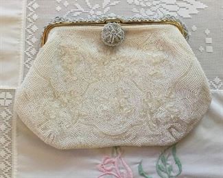 Beaded vintage purse