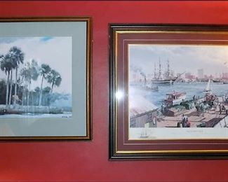 Nicely Framed Florida Art