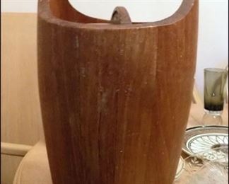 Teak Ice Bucket