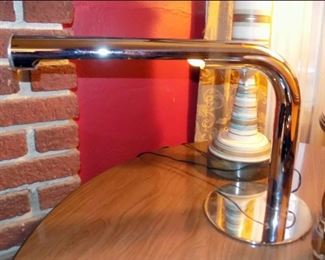 Chrome Elbow Lamp