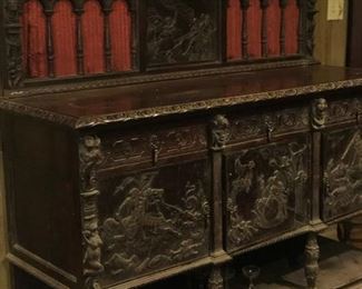 18th century dining suite. This is one of 2 servers