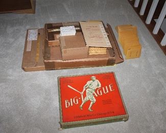 ONLINE AUCTION ITEM #41 - APBA Baseball Game
1965, 66, 67, 68, 77, 78, 87 - many great teams - 2 complete games - also includes 1932 Big Leauge baseball game.