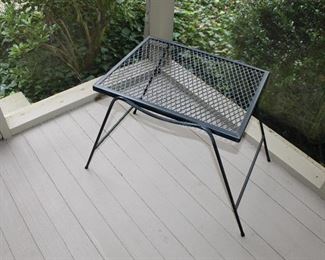 Small iron table