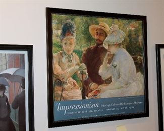 Framed posters