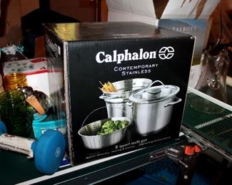 Calphalon stainless cookware - new in box