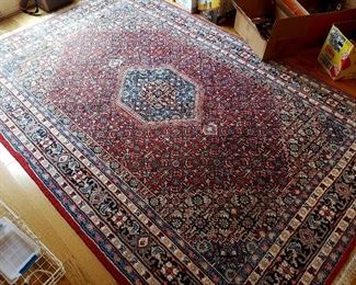 Red / blue Oriental rug