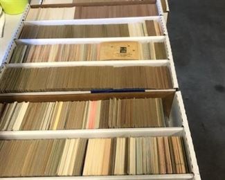 ONLINE AUCTION ITEM #40 - Baseball Collection:
Thousands of cards - Brooks Robinson and 1974 Montreal Expos signed baseballs - Pete Rose items, and more!!!