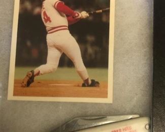 ONLINE AUCTION ITEM #40 - Baseball Collection:
Thousands of cards - Brooks Robinson and 1974 Montreal Expos signed baseballs - Pete Rose items, and more!!!