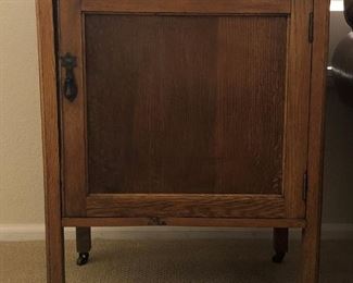Vintage Cupboard on Casters