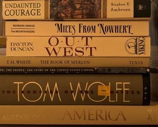 Books: Tom Wolfe, Bernard Myers, Peggy Noonan