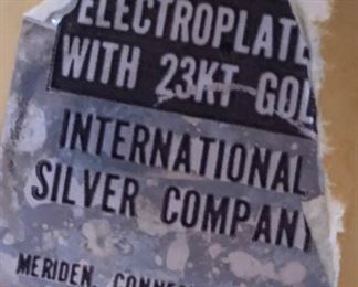 Electroplate w 23KT Gold