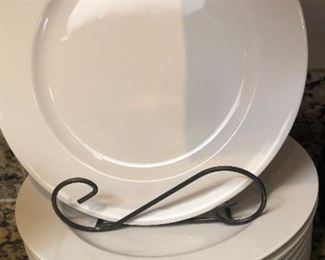 World Market White Dinnerplates