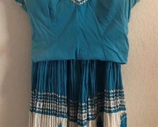 Native American Skirt and Top